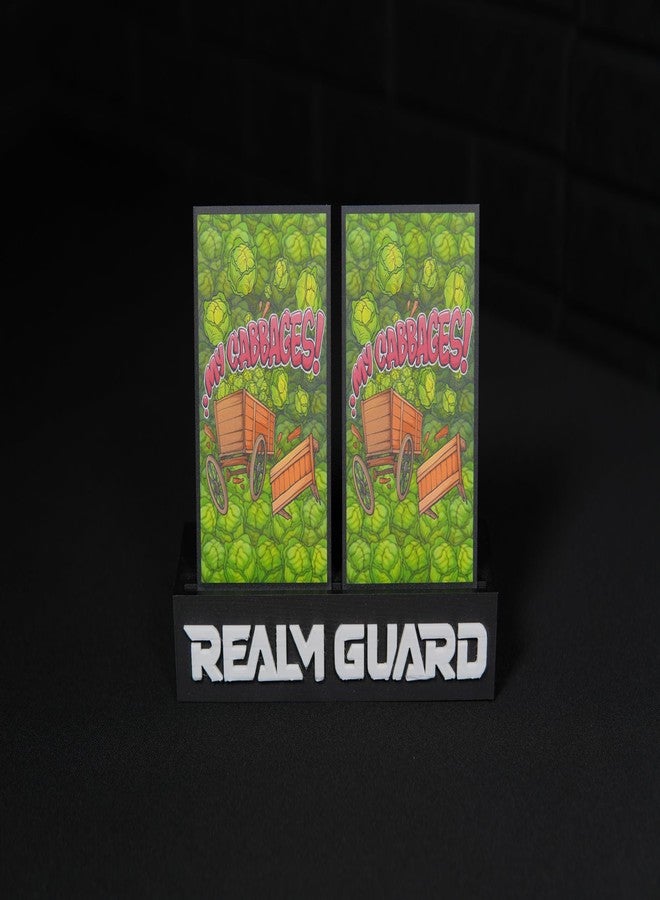 Realm Guard أغطية بطاقات Realm Guard 100ct ذات ملمس مميز لبطاقات TCG/MTG (My Cabbages!) - Image 2